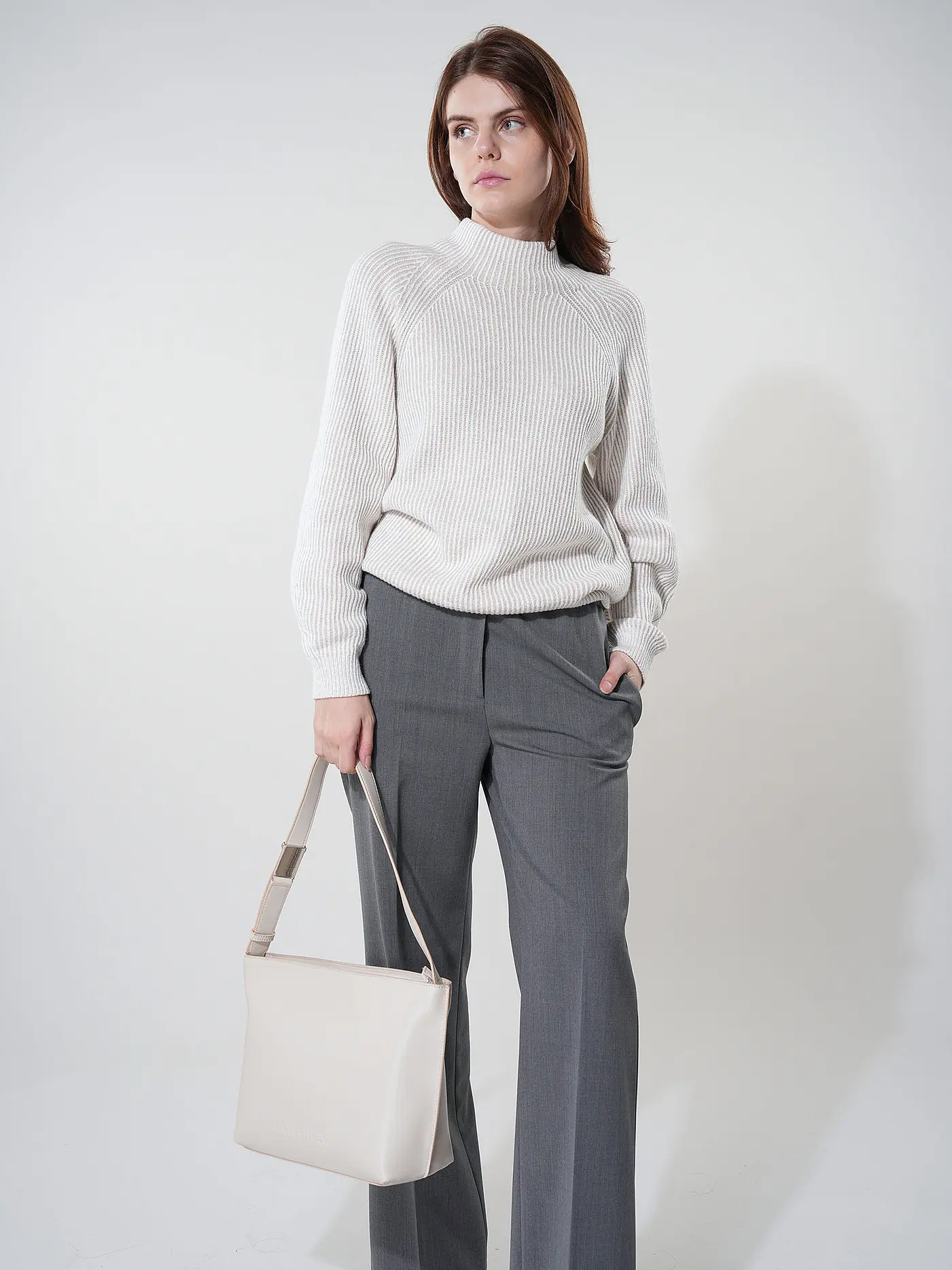 CALVIN KLEIN | Tasche - Hobe EMBOSSED Medium | 